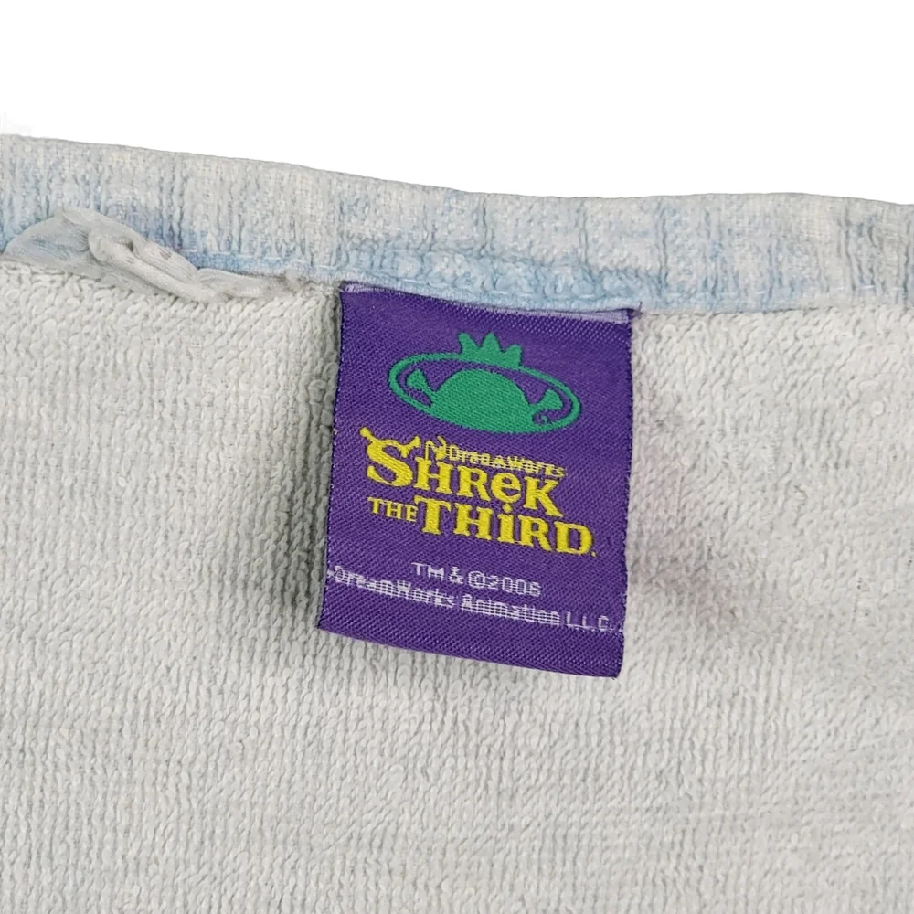 Shrek the Third Vintage Y2K Beach Pool Oversized Graphic Towl